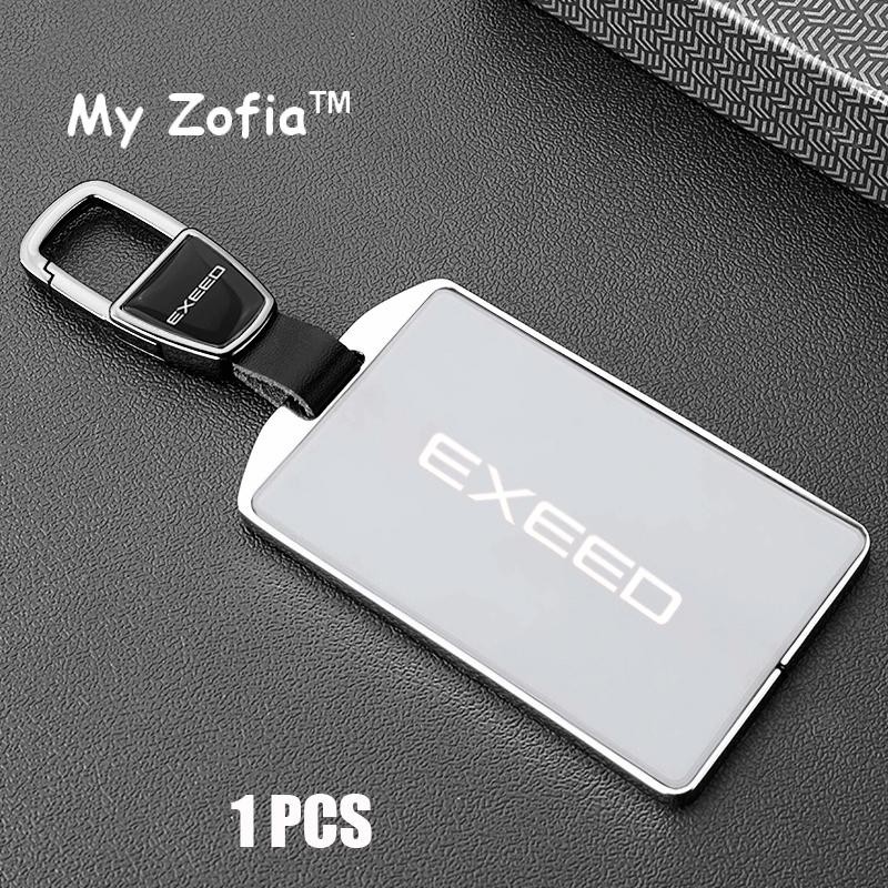 For EXLANTIX ET EXEED STERRA ET 2024 2025 Car Key Cover Remote Key Shell Case Alloy Holder TPU Cover Fob Keychain Accessories