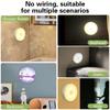 Led Smart Human Body Sensor Night Lamp Emergency Automatic Lighting Usb Charging Wireless Magentic Suction Use Night Light