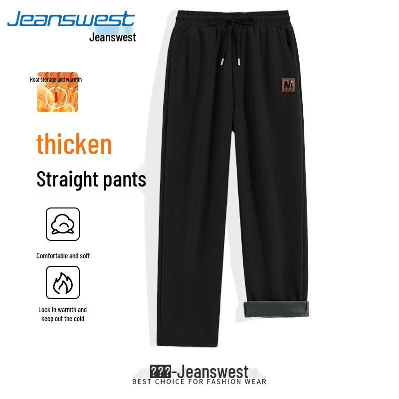 

Jeanswest Men s Winter Chenille Corduroy Straight-Leg Casual Pants