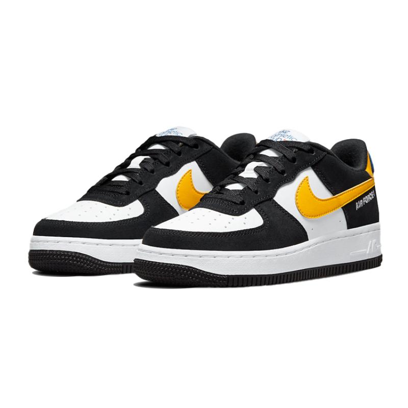 Nike Air Force 1 Low Athletic Club Black University Gold GS Sneakers DH9597-002