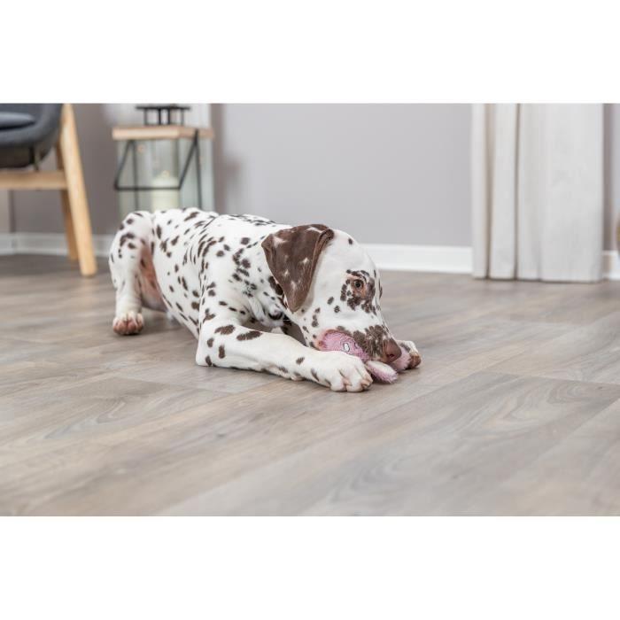 Laisse Pour Chien - Trixie - Lot De 3 - Rose - Polyester - 14 Cm