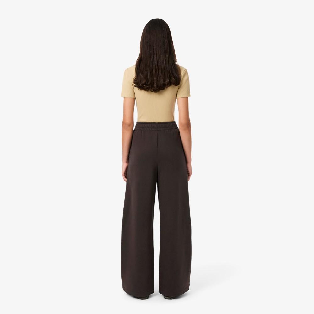 Lacoste Women's Wide Fit Check Croc Track Pants XF8401-55NSKB