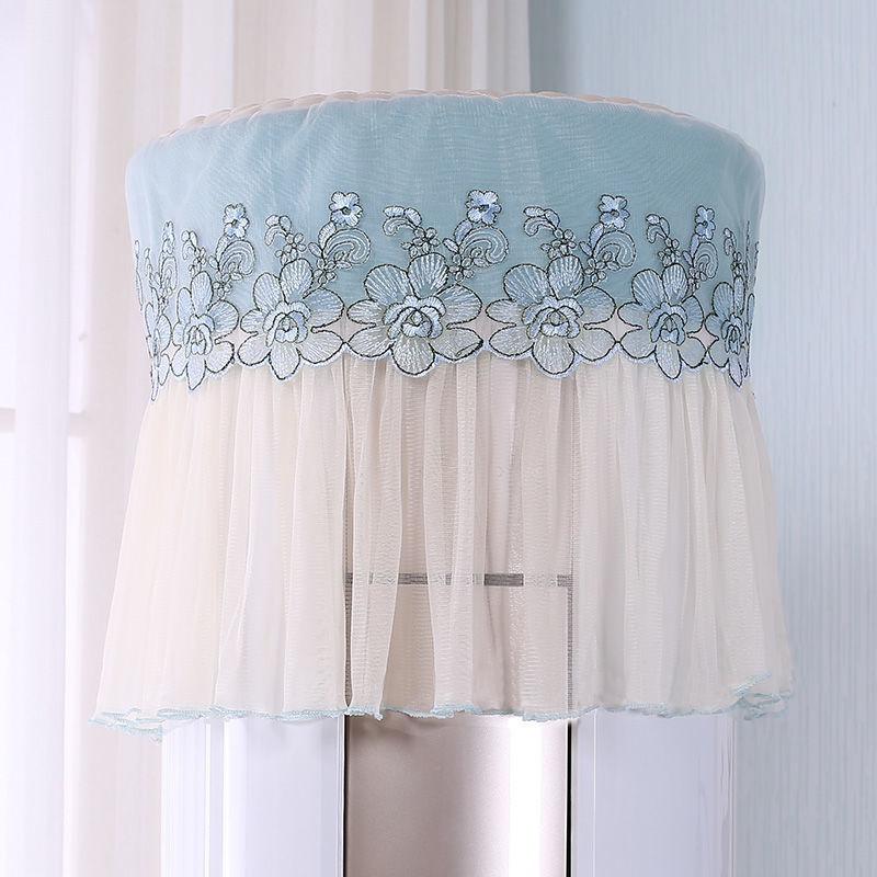 Stehende Klimaanlagenabdeckungen Mesh Universell Wohnzimmer Staubdicht Dekorative Abdeckung Anti-direktes Blasen Leicht zu Reinigen Schutz