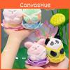 Soft Plush Keychain Lotus Theme For Kids And Collectors