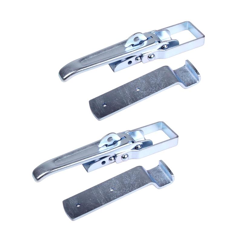 Premium Pull Latch Galvanized Steel Trailer Lock Bolt Bearing Safety Latch for Camper Flap Covers