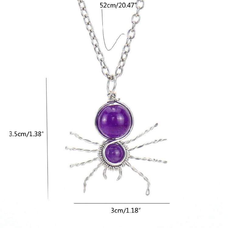 Crystal Wire Material Necklace Multicolored Pendant Choker Clothing Decorations