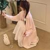 Korean Sweet Pink Long-sleeved Shirt Women's Sunscreen Jacket Spring and Summer New Design Niche Shirt Chic Top