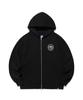 Istkunst Logo&Smiley Hood Zip Up_Black(Ik2Efmm480A)