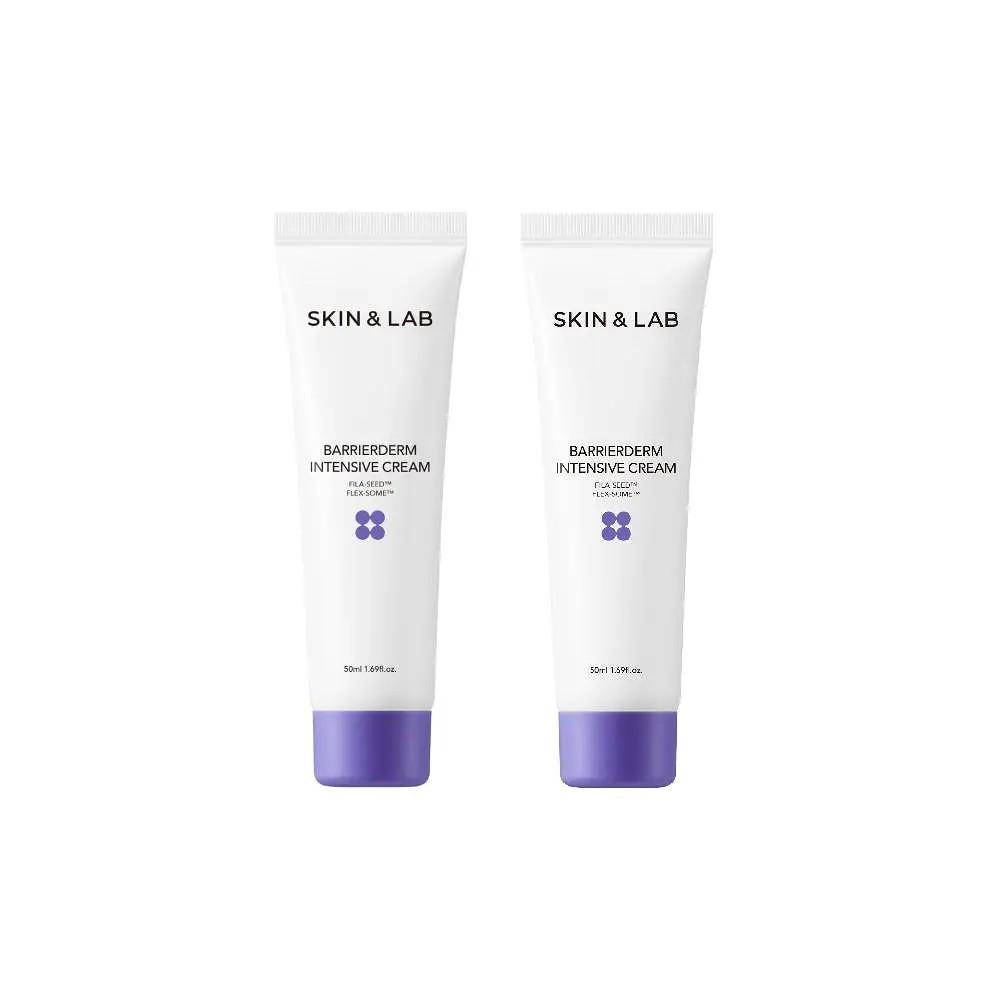 SKIN&LAB Barrierderm Intensive Cream 2nd Generation Barrier Repair Moisturizer 50ml 1+1 Set