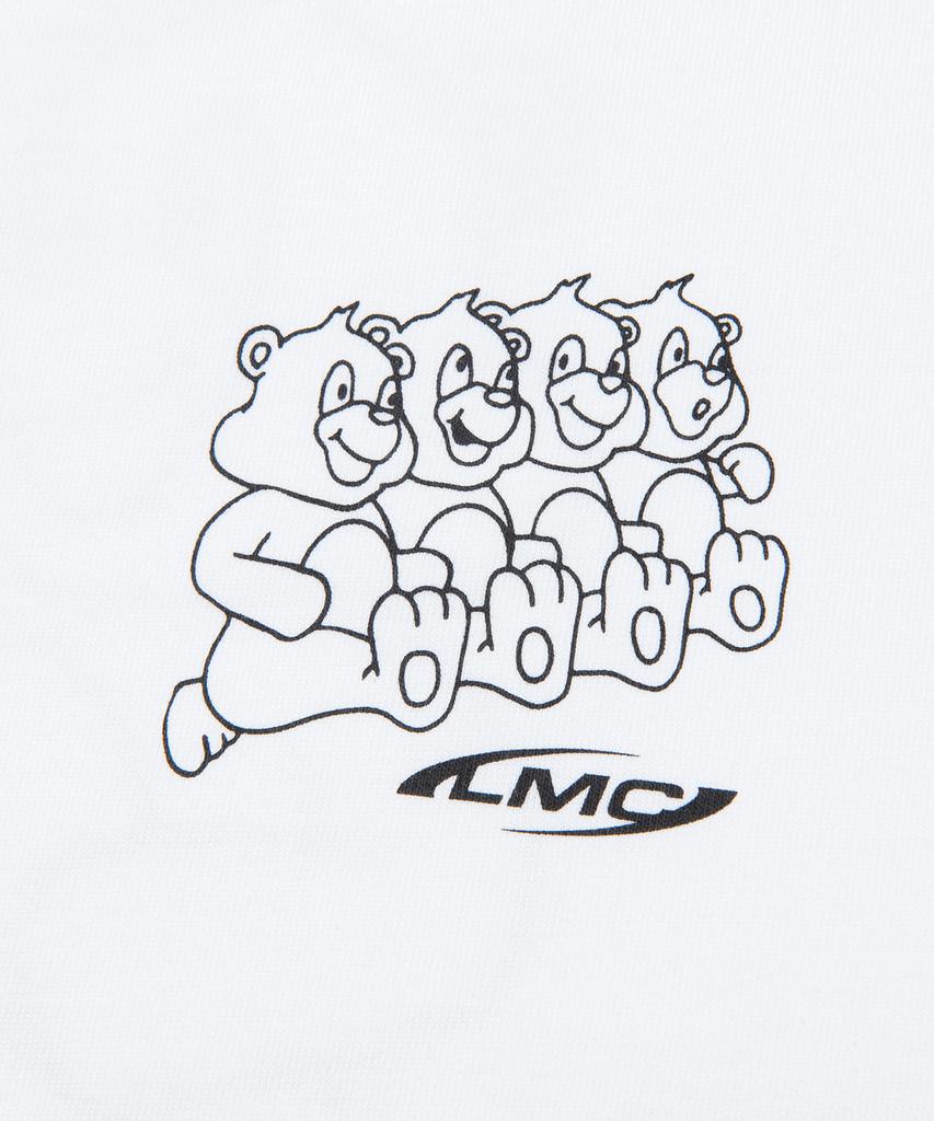 LMC Running Bear Tee White