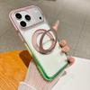 Magnetic 360 Rotating Phone Case IPhone 17 Pro Max 16 15 With TPU Shockproof Frame Stand