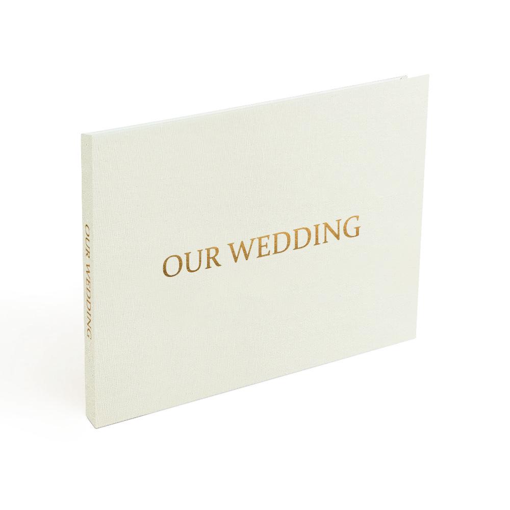 Multifunctional Commercial Wedding Video Invitation Linen Video Brochure
