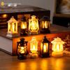 Mini LED Retro Pferde Laterne Kerzenlampe - Weihnachtsdekoration