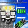 15MP Solar Security Camera – LED Light, 3-Screen Display, 4G SIM, Wireless, Remote Control Via V380 App