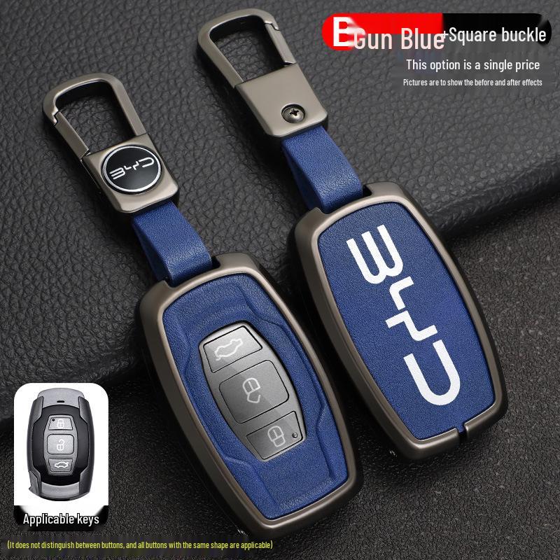 BYD Song, Tang Max, G5 Surui, E5 Sirui, G6 Qin Metal Key Case – Creative Car Shell Buckle (Old Models)
