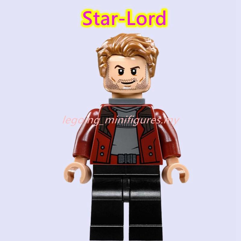 Kompatibel mit Minifiguren Star-Lord Marvel Avengers Endgame Bausteine Spielzeug für Kinder