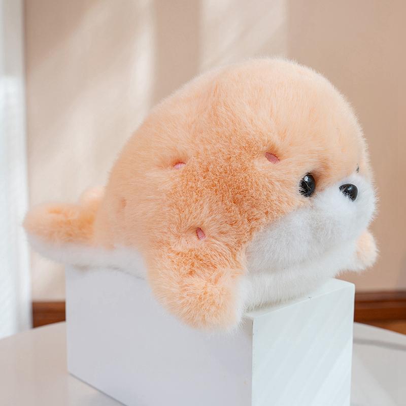 Ocean Baby Series Plush Toys Chubby Cozy Seal Orca Doll Soft Cozy Desktop Pets Lively Cute Kids Companion Animal Birthday Gift