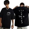 Mode Hip Hop T-Shirt Lässiges Kurzarm-T-Shirt Rapper Cactus Jack Musikalbum T-Shirts Damen Lässige Oberteile Ästhetische Kleidung