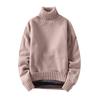 Men's Fashion Plush And Thick High Collar With A Base Sweater Underneath