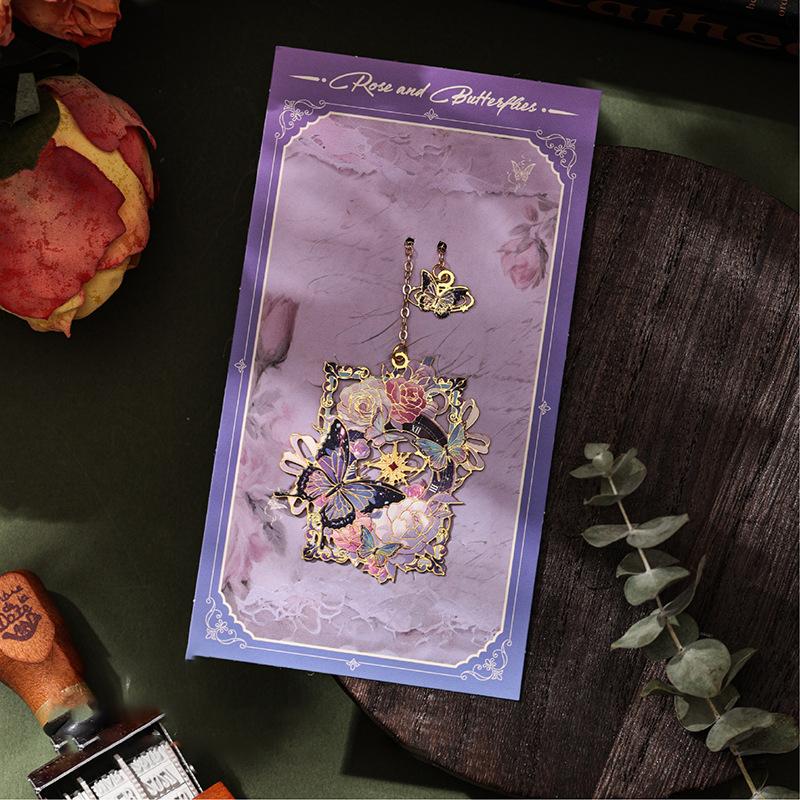 Butterfly Metal Hollow Bookmark Retro Teachers' Day Business Gifts Back To School Graduation Gift
