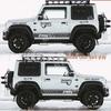 New Suzuki Jimny Off-Road Vehicle Side Skirt Decals for Body Decoration and Modification