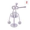Pendel Cradle Science Physics Balance Toy Rustfritt stål Newton Educational