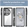 Transparent Shockproof TPU Case for OnePlus 12 12R Protective Frame Full Protection Colorful Clear Cover