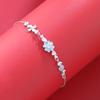 S925 Sterling Silver Four-Leaf Clover Bracelet for Women - Korean Style, Luxurious Fashion Jewelry Gift