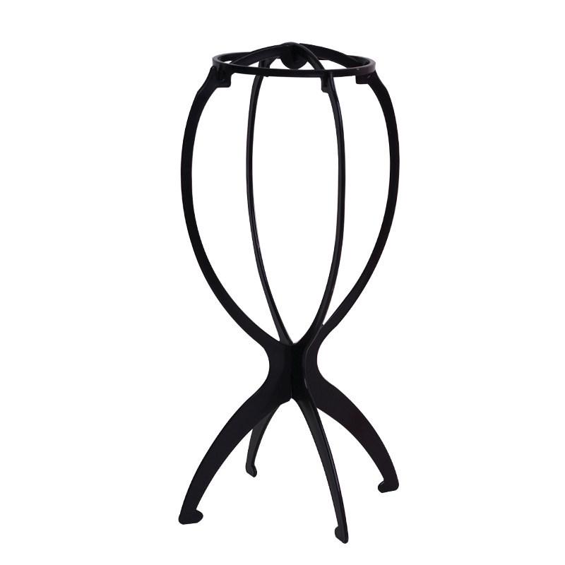 Thickened Plastic Foldable Wig Stand & Hair Support Shelf