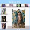 Tykt Billie Eilish-pledd Dobbeltsidig Fuzzy-pledd Soveromsutstyr Lounge