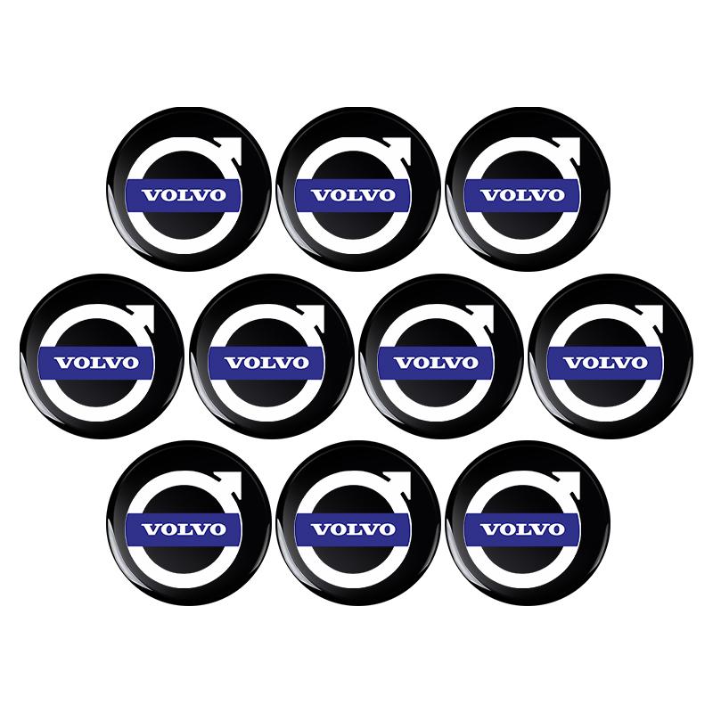 Car Remote Key Sticker Aluminum Emblem Decoration Decal For Volvo XC90 XC60 XC40 V40 V50 V60 S40 S50 S60 S70 S80 S90 240 C70 FN Vnl Truck