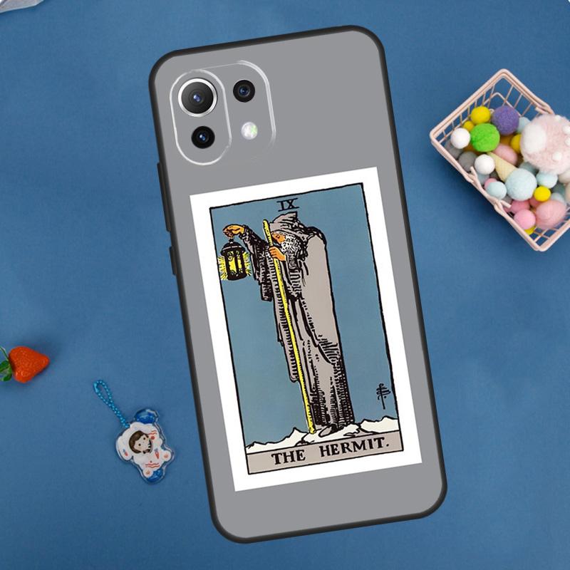 The Hermit Tarot Card Case For Xiaomi 15 Ultra 13 14 11T 12T 13T 14T Pro POCO X7 Pro F5 F6 M6 X3 X5 X6 Pro Coque