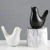 Modern Ceramic Minimalist Bird Statue Figurines Living Room And Office Ornament