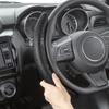 BONFORM QK Snoopy Cheer Steering Wheel Easy Fits S and Cover, Installation, M, Black, 6926-15BK
