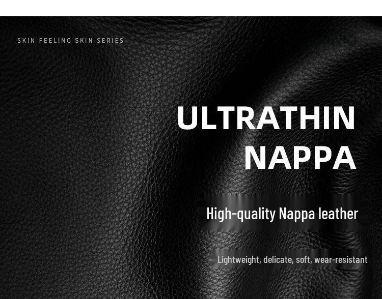 Ideal L6-L9 Steering Wheel Cover: Anti-Slip, Lightweight Nappa Leather, All-Season.