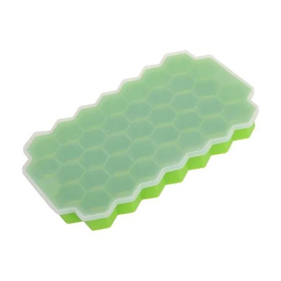 Ice Cube Tray Silicone Mould 37 Cellular Silicone Ice Cubes Hexagonal Molds DIY Kitchen Honeycomb Ice Cubes Molds