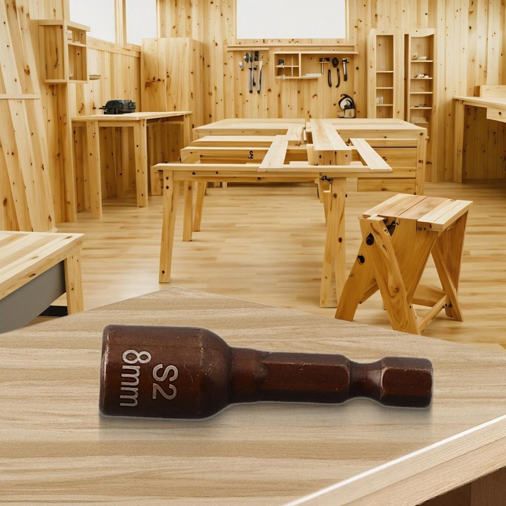 Treiberadapter Sechskantschaft Treiberadapter Steckschlüssel Sechskantnussadapter