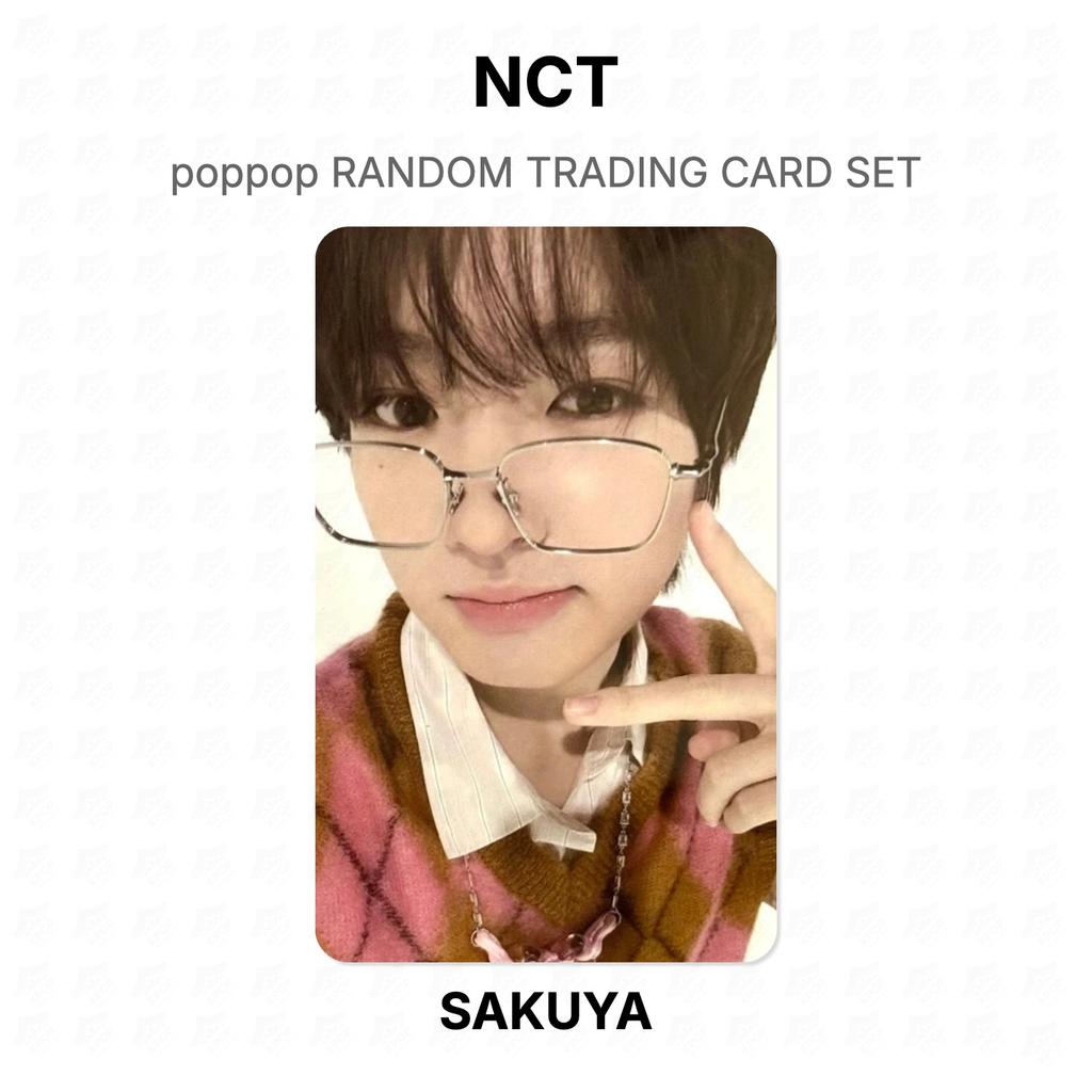 NCT poppop RANDOM TRADING CARD SET Official Photocard