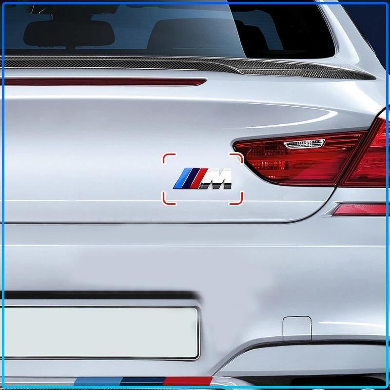Car Sticker Emblem ABS Car Body Trim Decal Badge Exterior Modification For BMW M Performance 1 3 5 7 Series M3 M4 M5 M6 X1 X3 X5 X6 X7 E30 E34 E36 E39