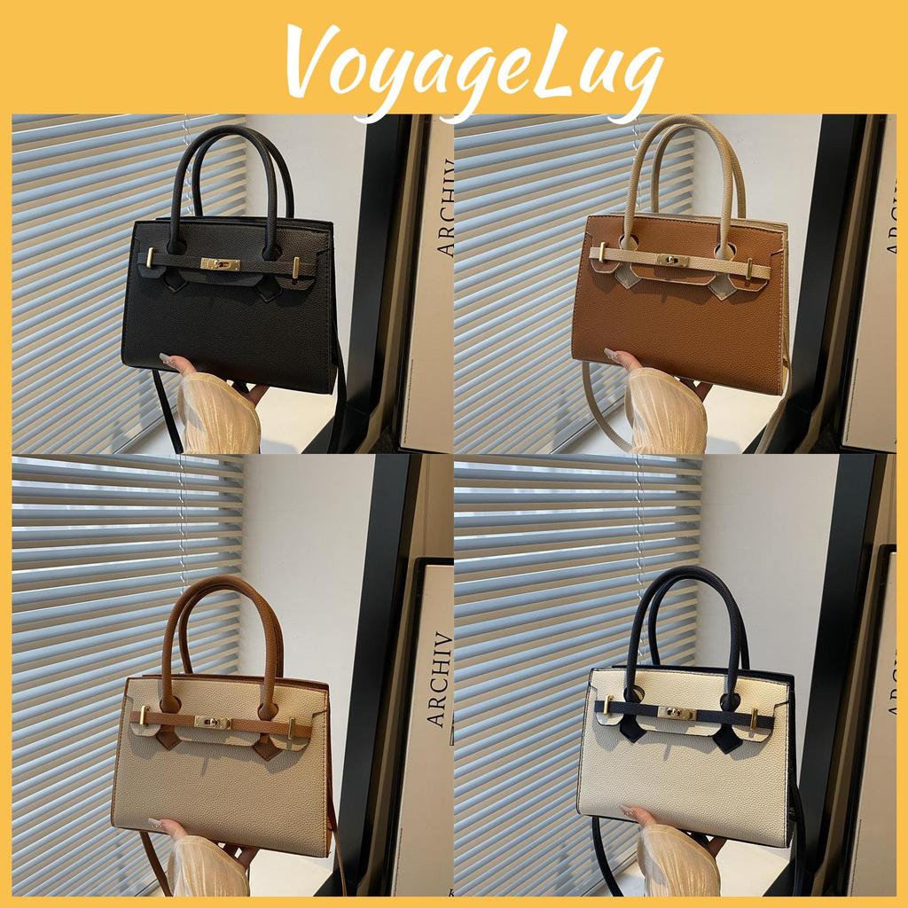 Pu Womens Fashion Small Square Handbag With Zipper Closure For Casual Daily Use