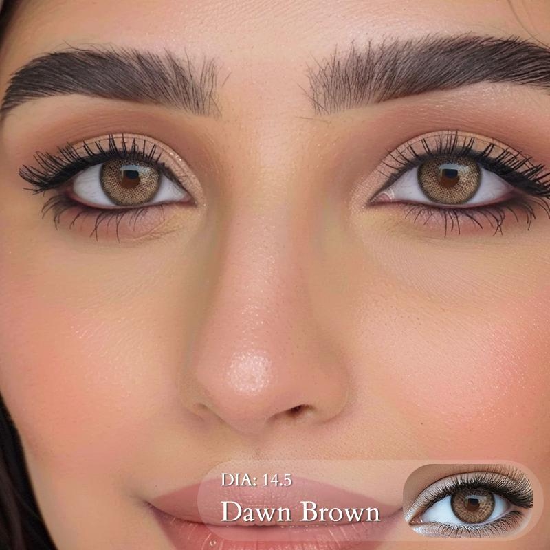 

Freshlady Dawn Collection 14.5мм Цветные контактные линзы Одноразовые на 1 год для ежедневного ношения