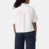 Levis Loose Casual Comfortable Pointed Collar Button Short Sleeve Shirt Women Shirts 003QI-0001