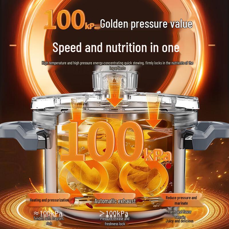 Amos Pure Titanium Pressure Cooker