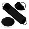 Fitness Ankle Straps for Cable NaMachine Double DRing   Neoprene Ankle Straps(Black )