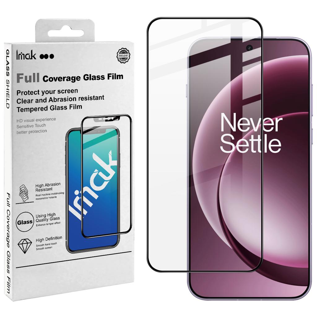 For OnePlus 15 5G Glass IMAK Full Coverage Tempered Glass Film Pro+ Series 169mm