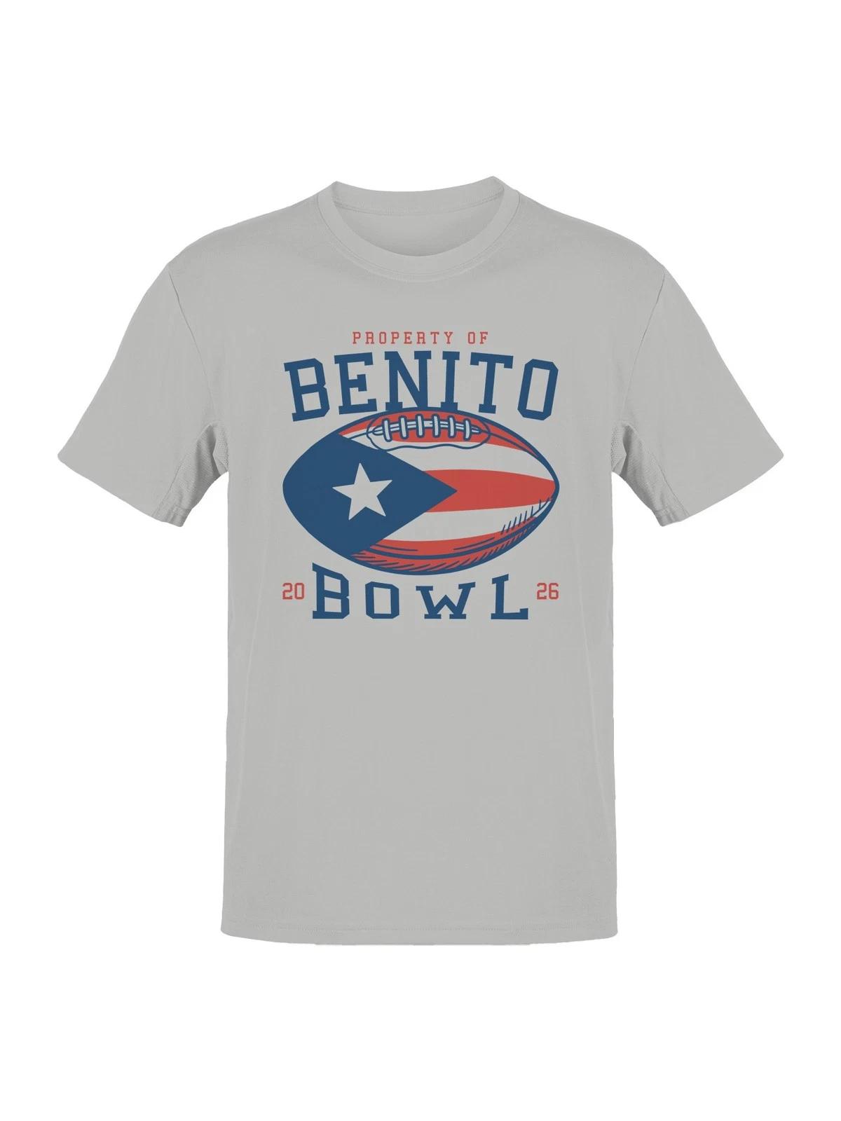 

Benito Bowl 2026 Football Design Men s T-shirt S