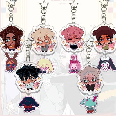 Alien Stage Acrylic Keychain Mizi Animals Characters Decoration Till Cartoon Ivan Couple Pendant Sua Accessories Birthday Gift