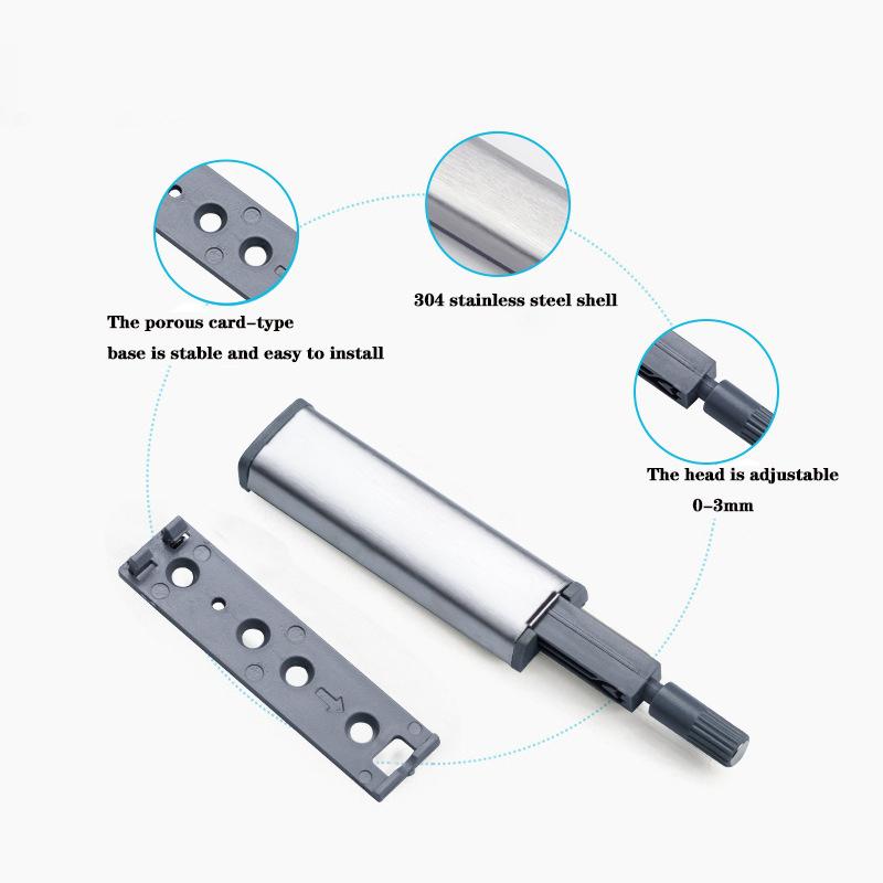 10/20 Pack Magnetic Push Latches for Cabinets Push To Open Cabinet Hardware Push Touch Latch Kitchen Door Push