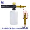 High-Pressure Foam Sprayer for Home and Car Wash - Water Spray Gun Nozzle with PA Pot