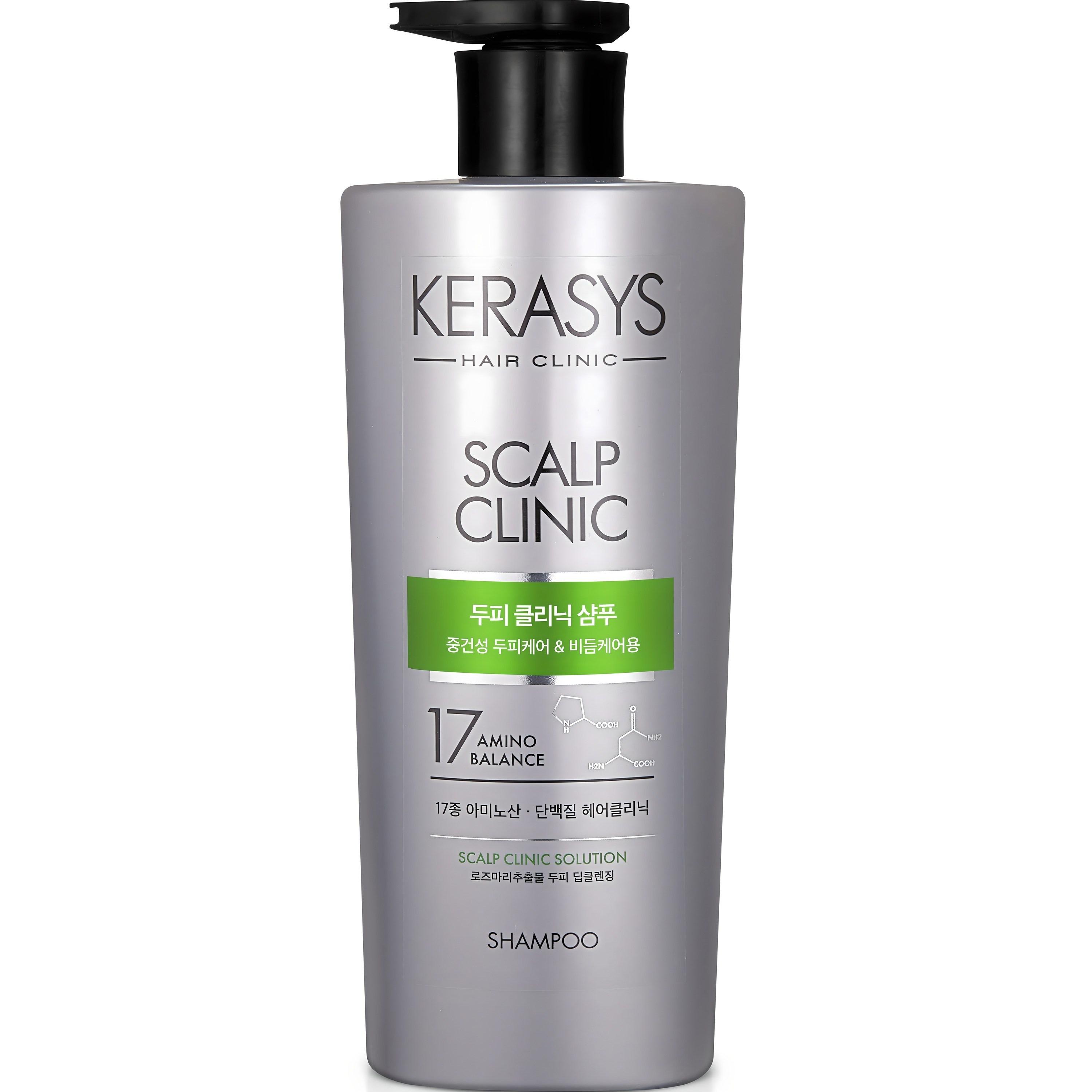 Kerasys Scalp Clinic Shampoo Plus Deep Cleansing Scalp Care Shampoo 750ml